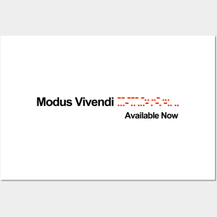 Modus Vivendi Album Cover Posters and Art